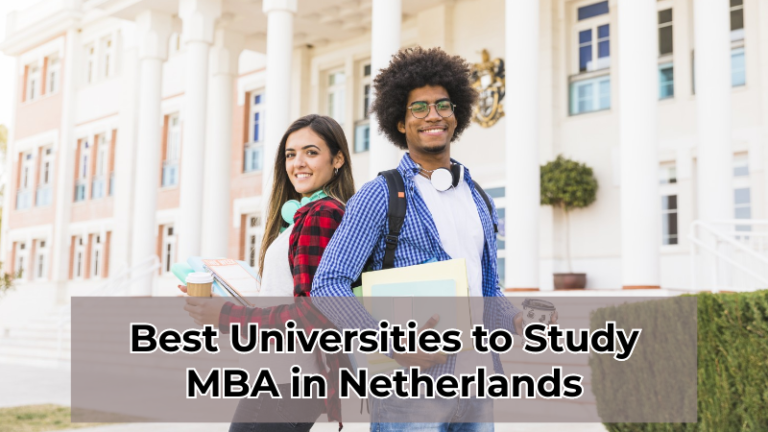 Best Universities To Study MBA In Netherlands - Study In Netherlands ...